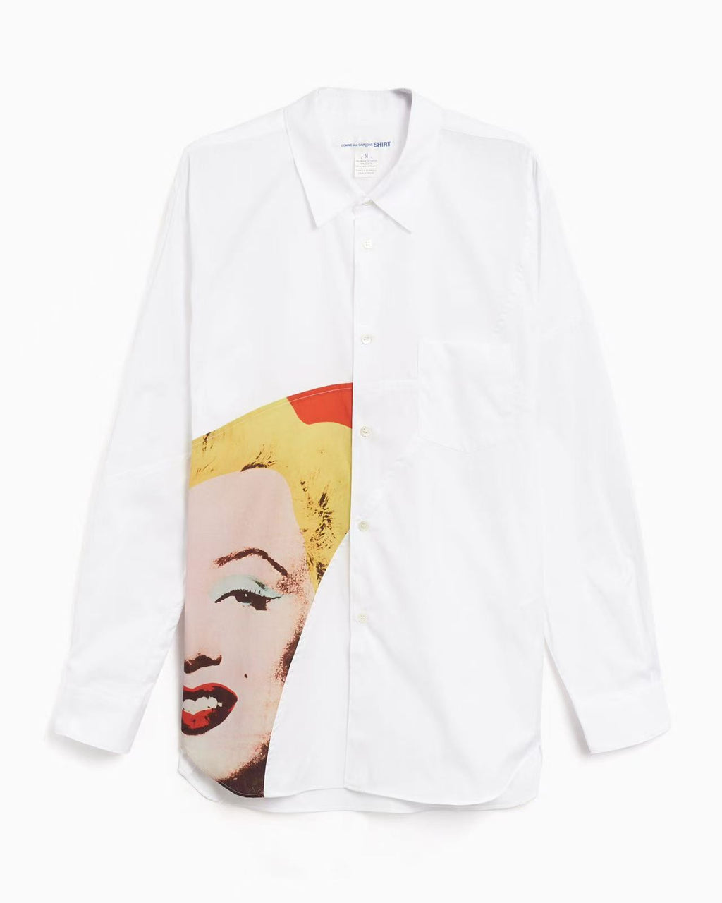 Comme Des Garcons SHIRT Andy Warhol Marilyn Monroe Shirt