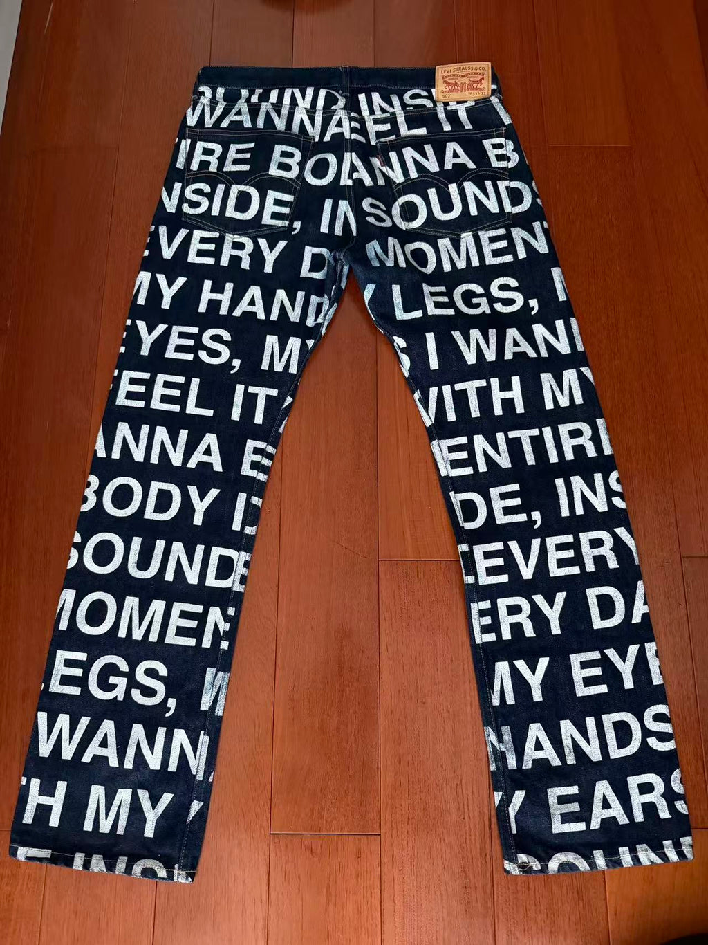 Junya Watanabe Levis 17ss Poem Denim