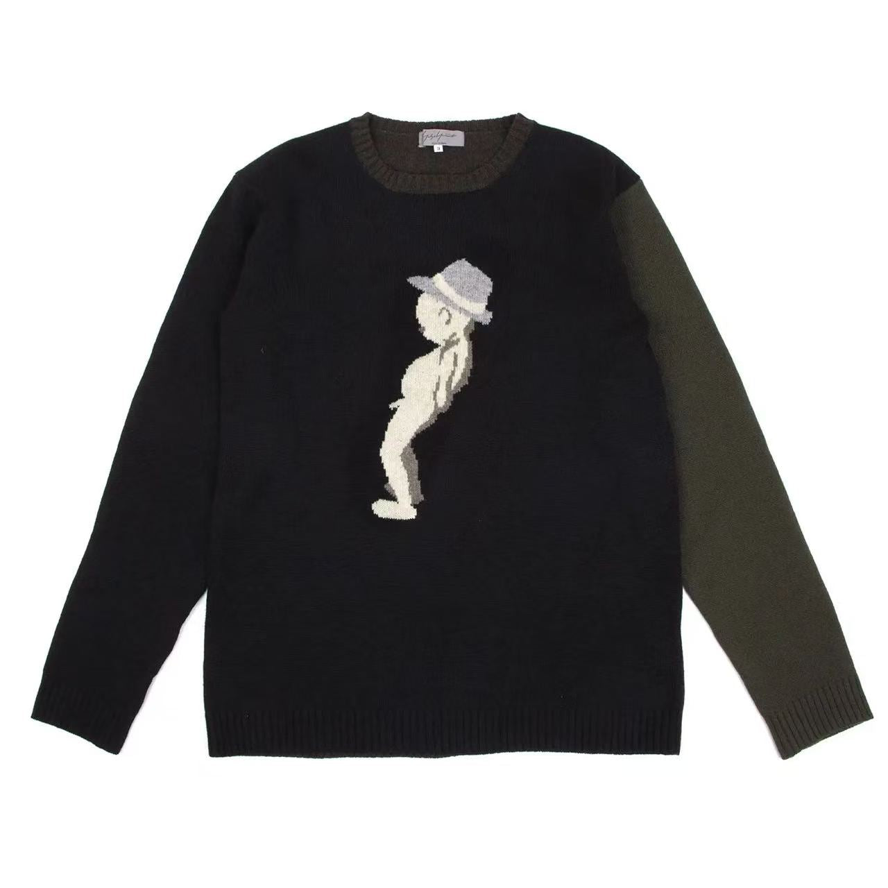 Yohji Yamamoto Pour Homme 09AW Manneken Pis Knit Sweater