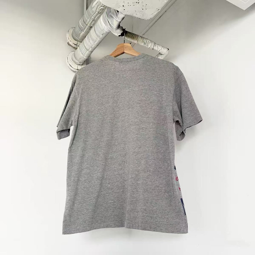 Comme Des Garcons Logo All-over Print Tee