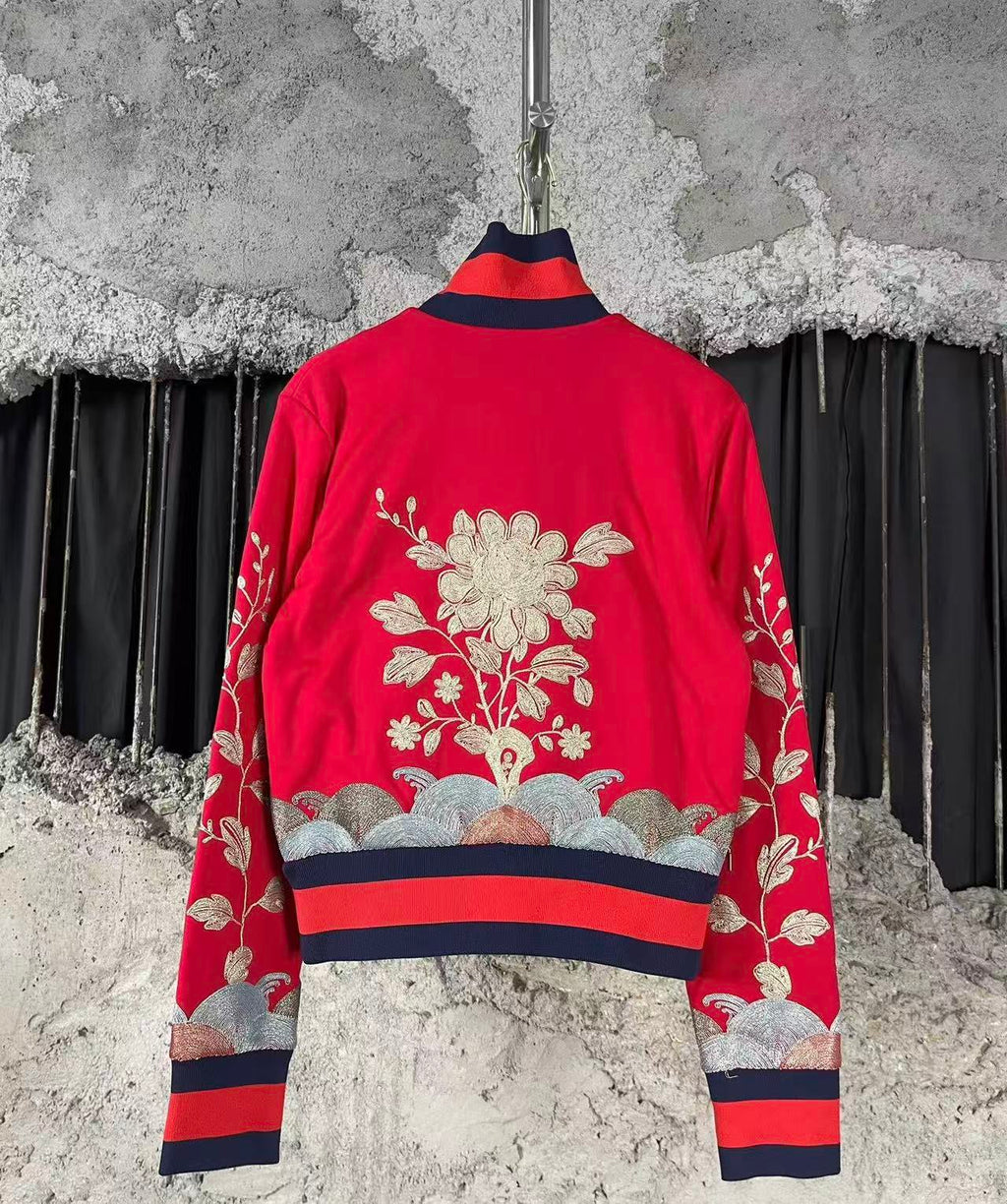 Gucci Floral Embroidery Jacket