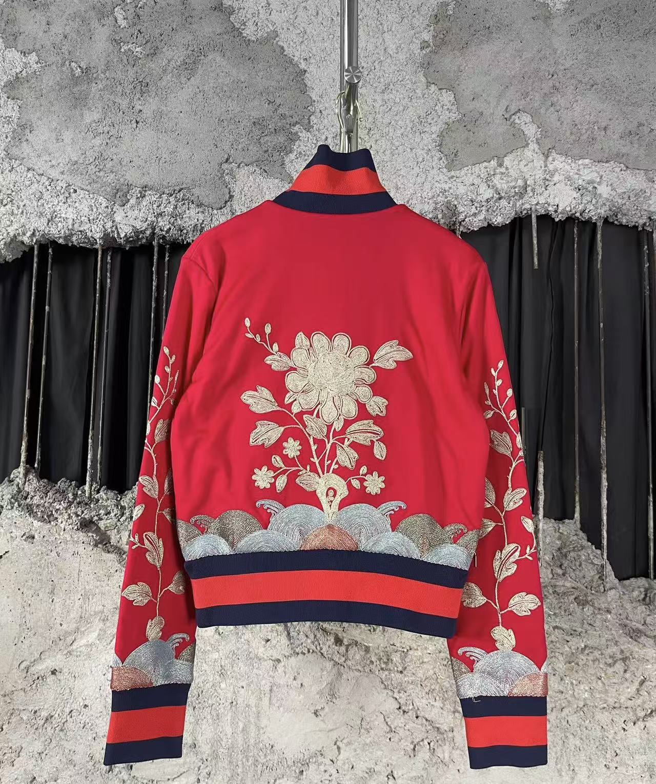 Gucci Floral Embroidery Jacket