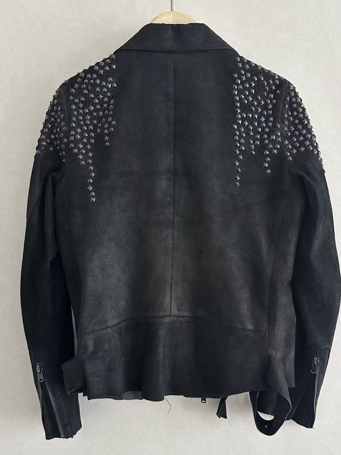 Number Nine 06SS Studded Leather Jacket