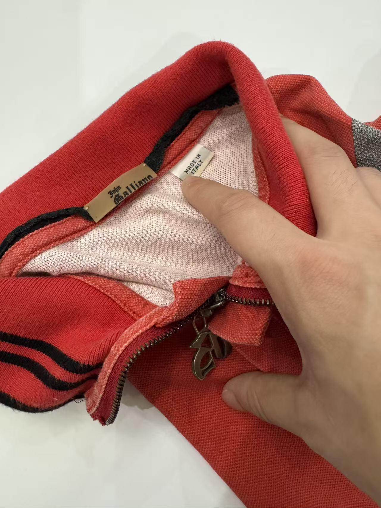 john galliano 2008ss Polo shirt