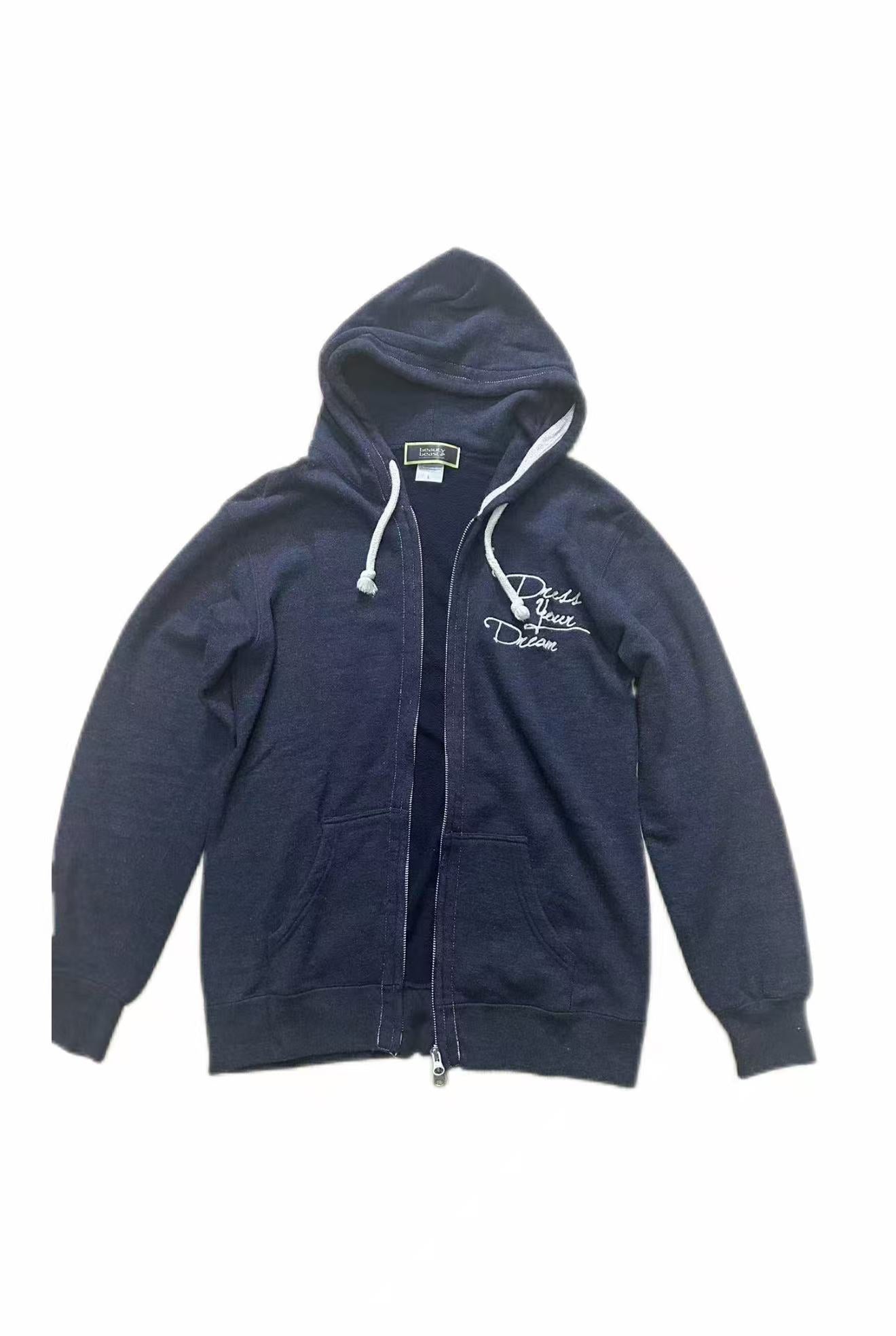 beauty:beast 90s zip up hoodie