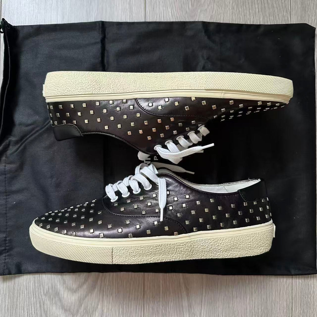 Saint Laurent Strap-Up Casual Sneakers