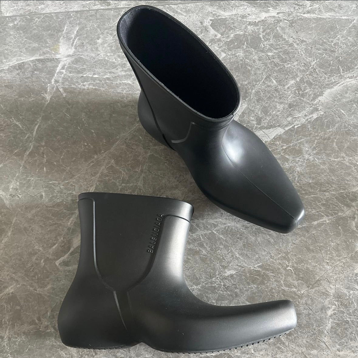 Balenciaga rain boots