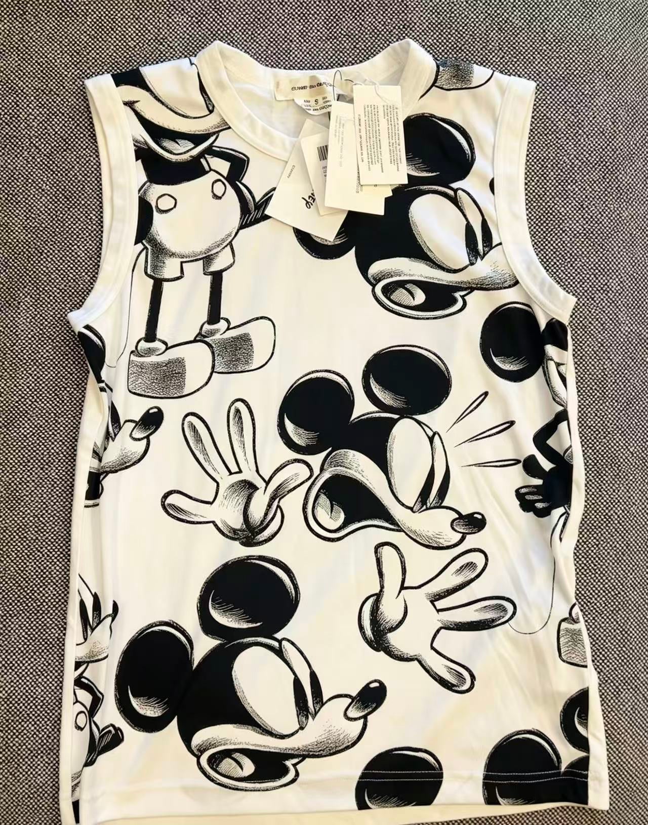 comme des garcons micky tank top
