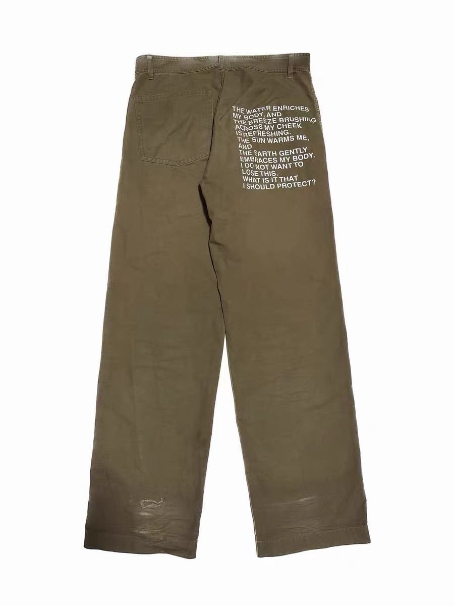 Junya watanabe 02ss poem jeans