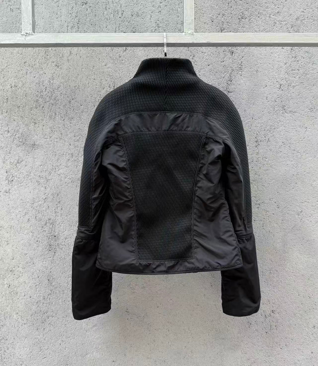 Gucci by Tom Ford FW2004 Flared Sleeves Textured Padded Puffer Jacket