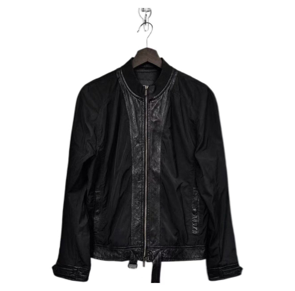 Emporio Armani 2009 Leather Patchwork Jacket