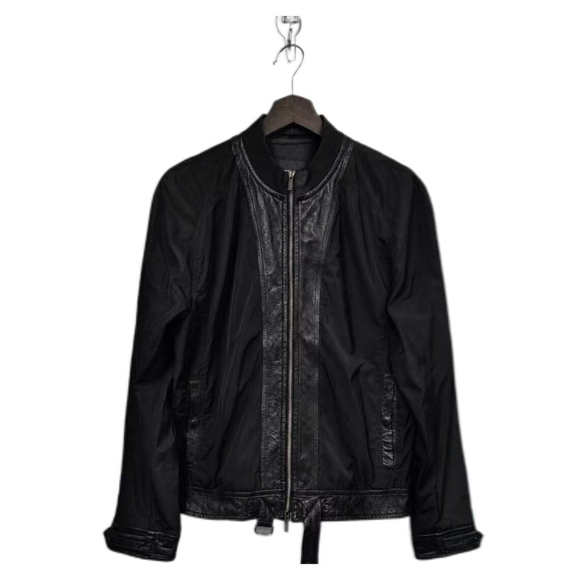 Emporio Armani 2009 Leather Patchwork Jacket