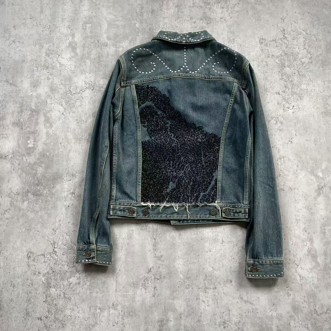 Saint Laurent 15SS Studded Denim Jacket