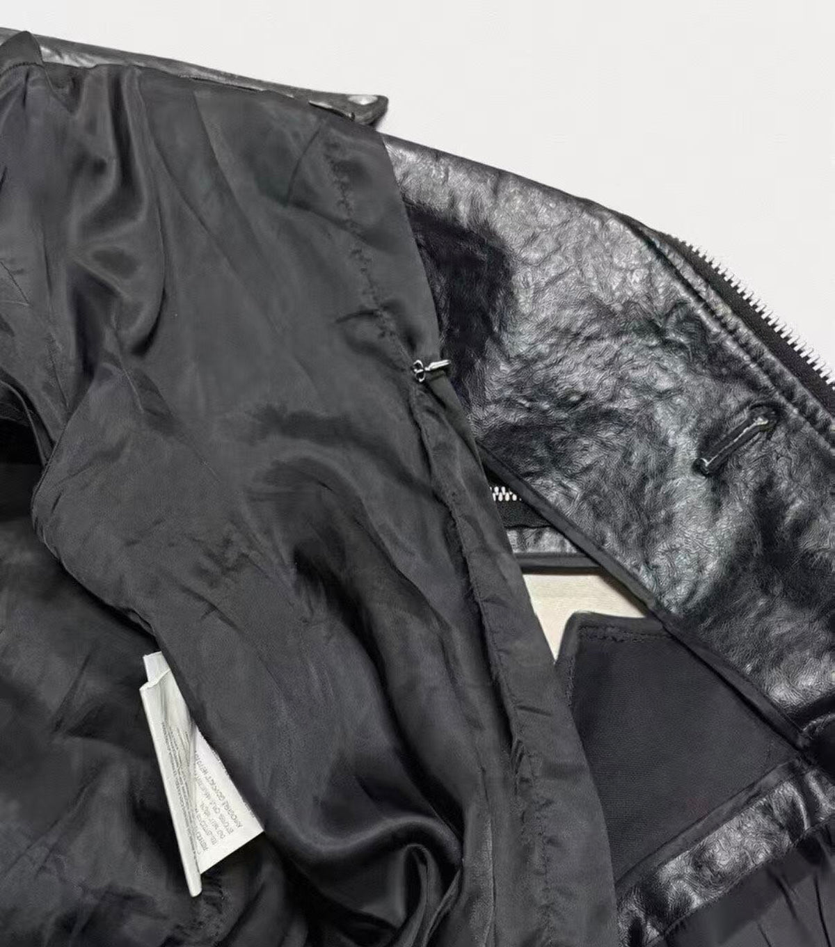 Junya Watanabe Comme des Garçons 07AW Vegan Leather Deconstructed Vest
