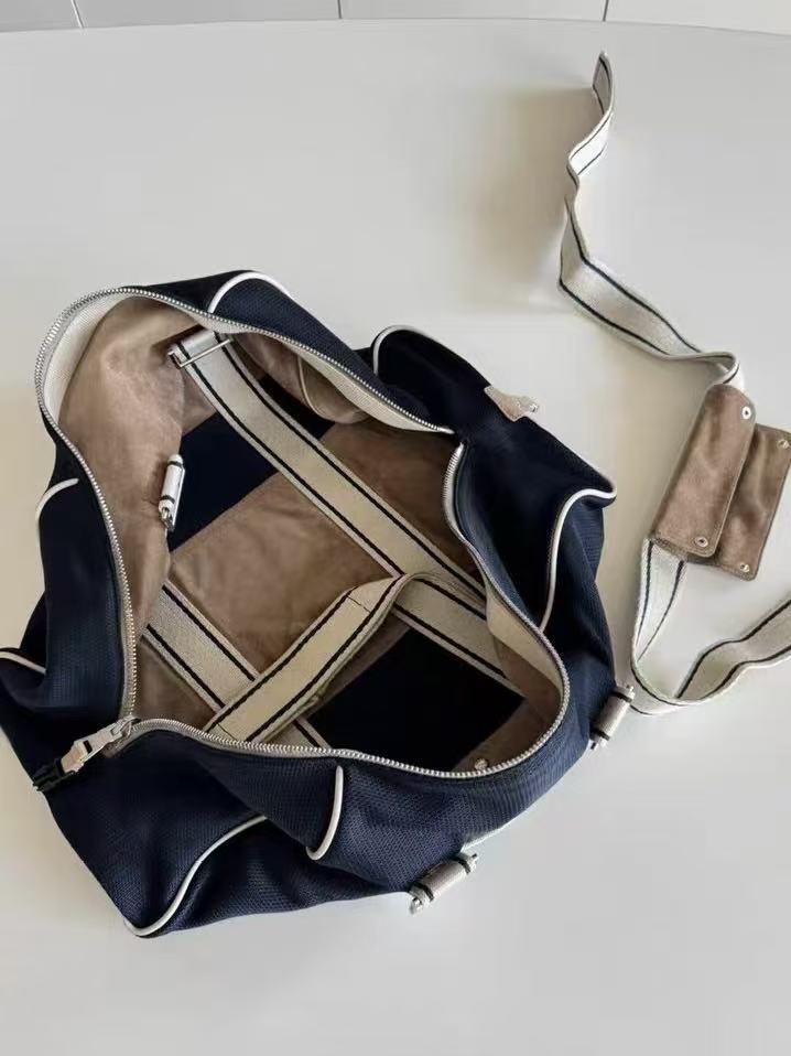 Prada Sports Suede Bowling Bag