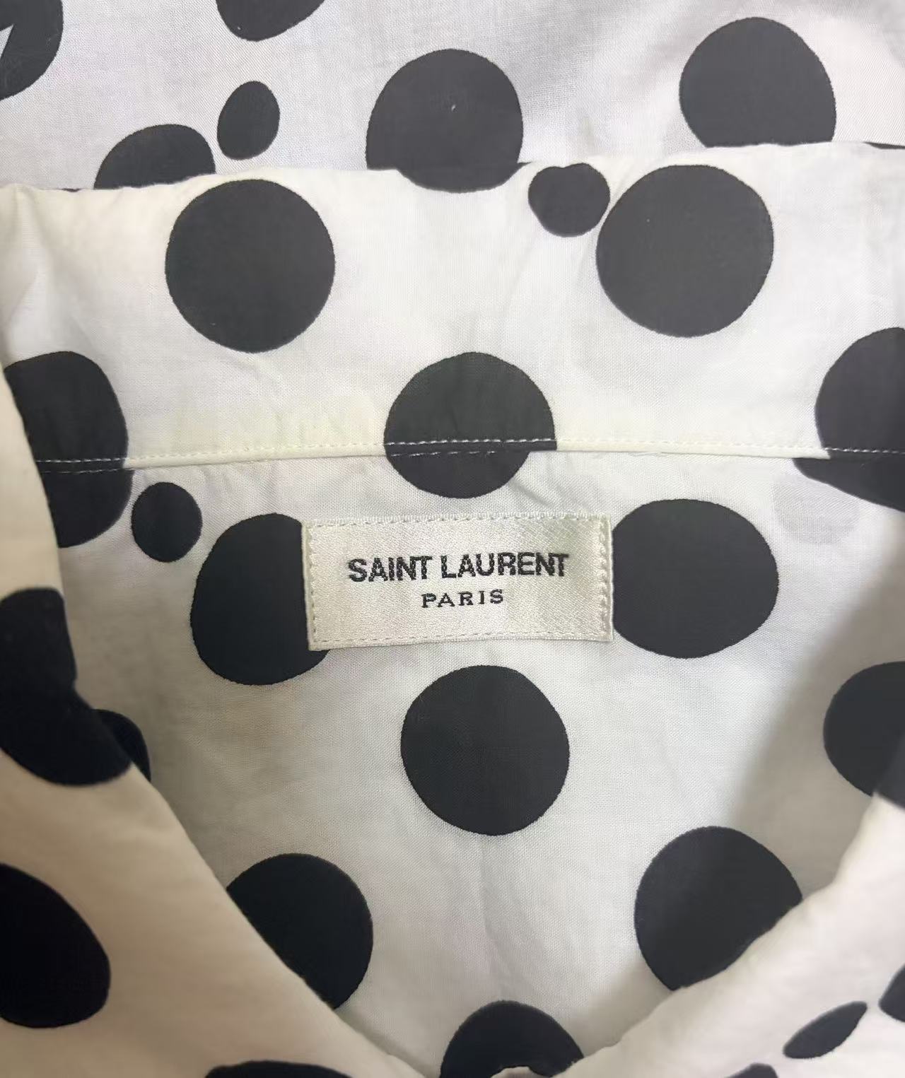Saint Laurent 18ss Babycat Short sleeve Shirt