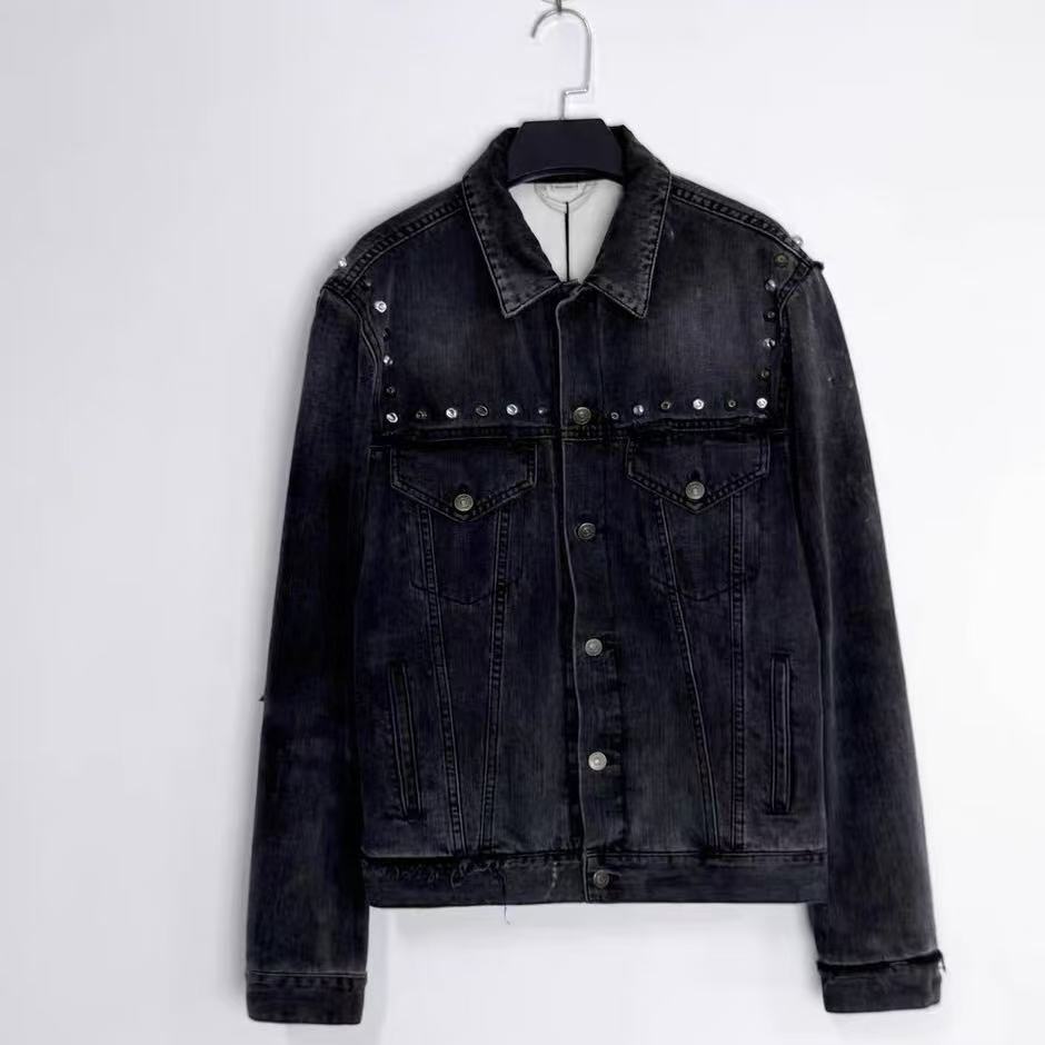 Gucci 17AW Hollywood Studded Denim Jacket
