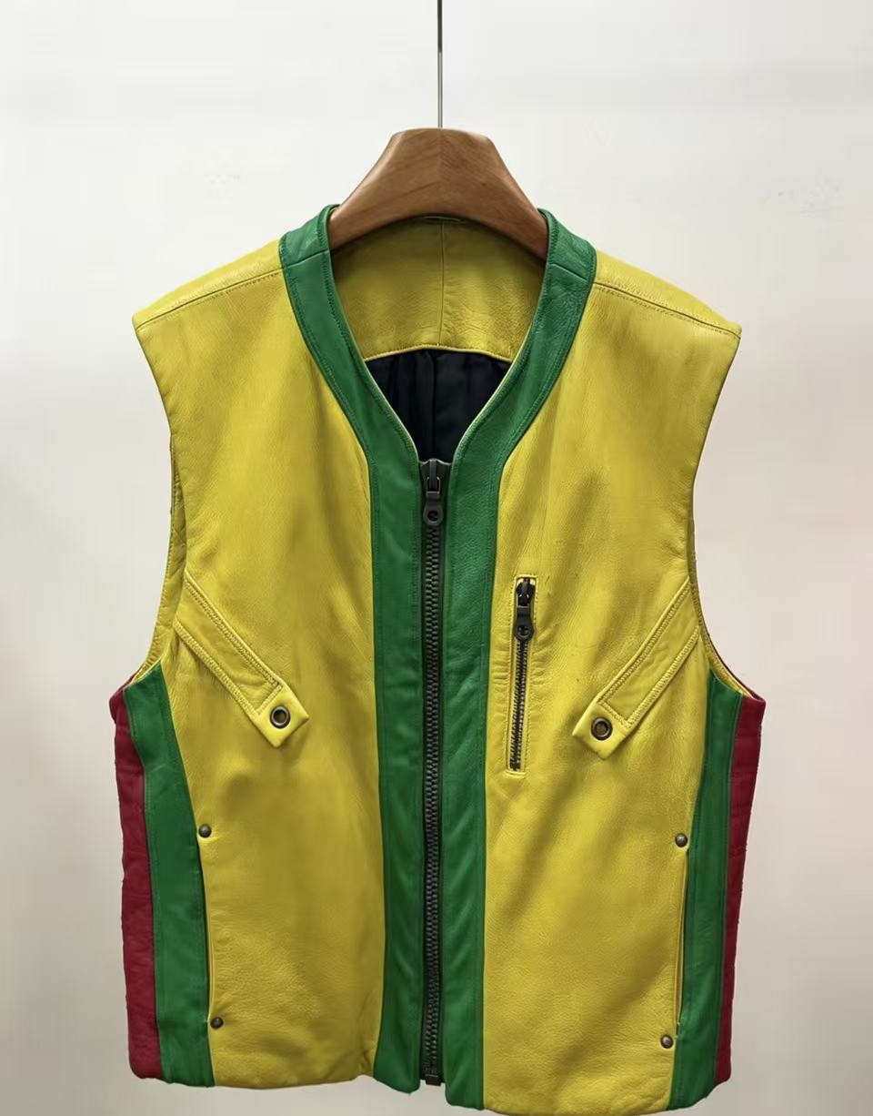Issey Miyake 1993aw Leather Vest