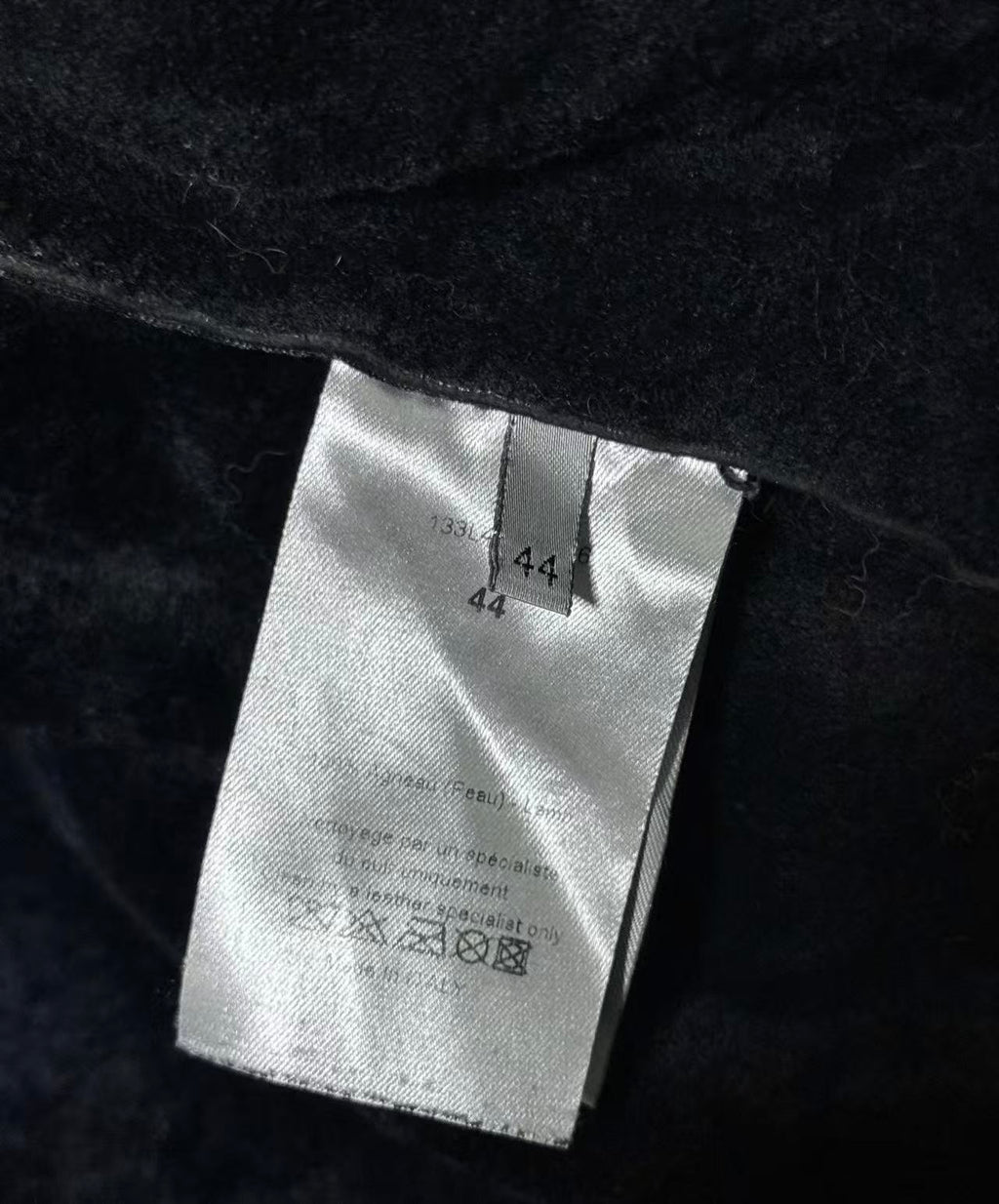 Dior homme 11aw Suede Zipper Jacket
