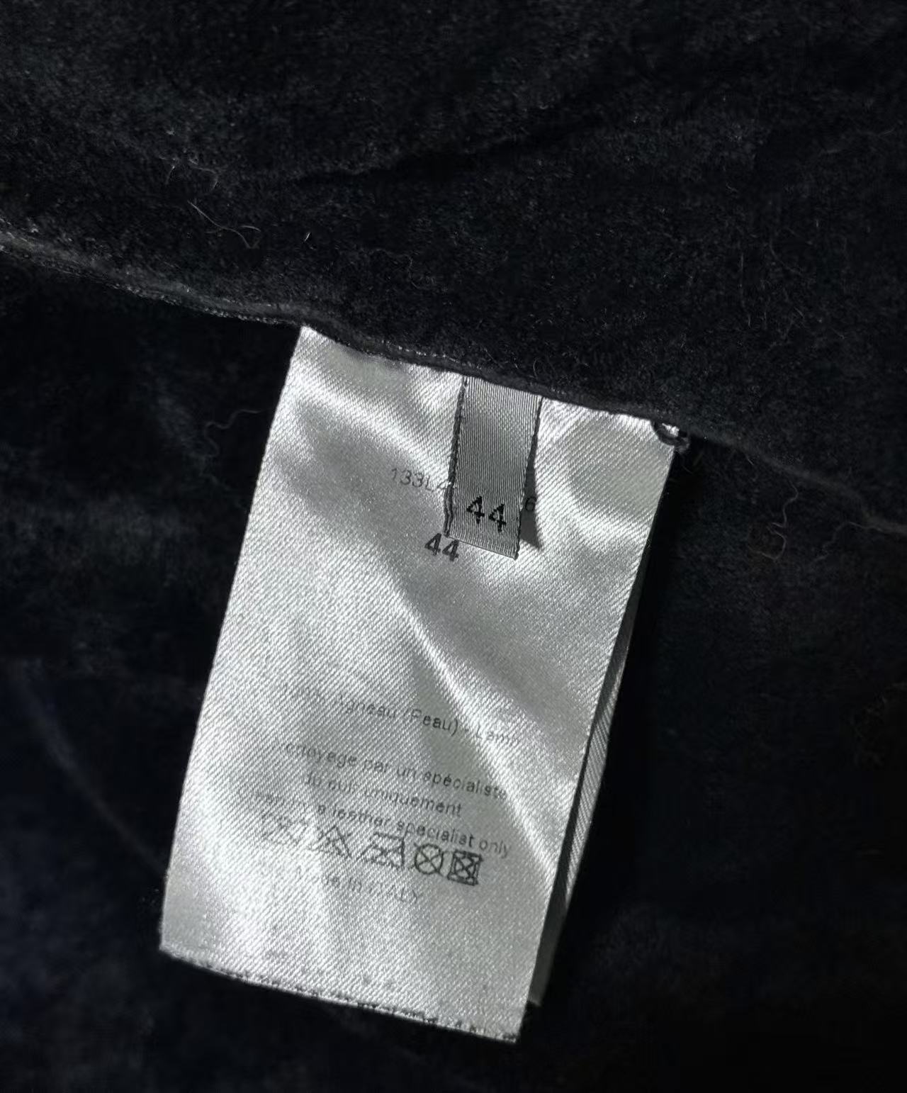 Dior homme 11aw Suede Zipper Jacket