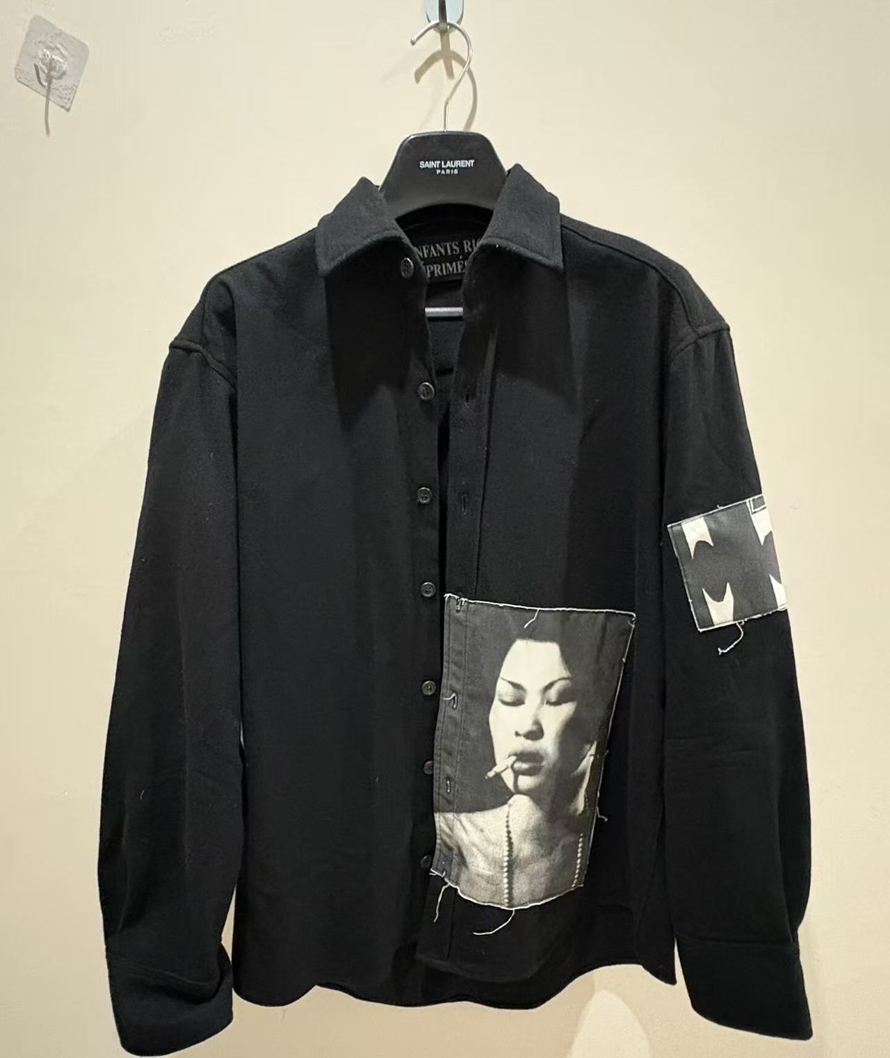 Enfants Riches Déprimés 17ss Prostitute Patchwork Wool Shirt