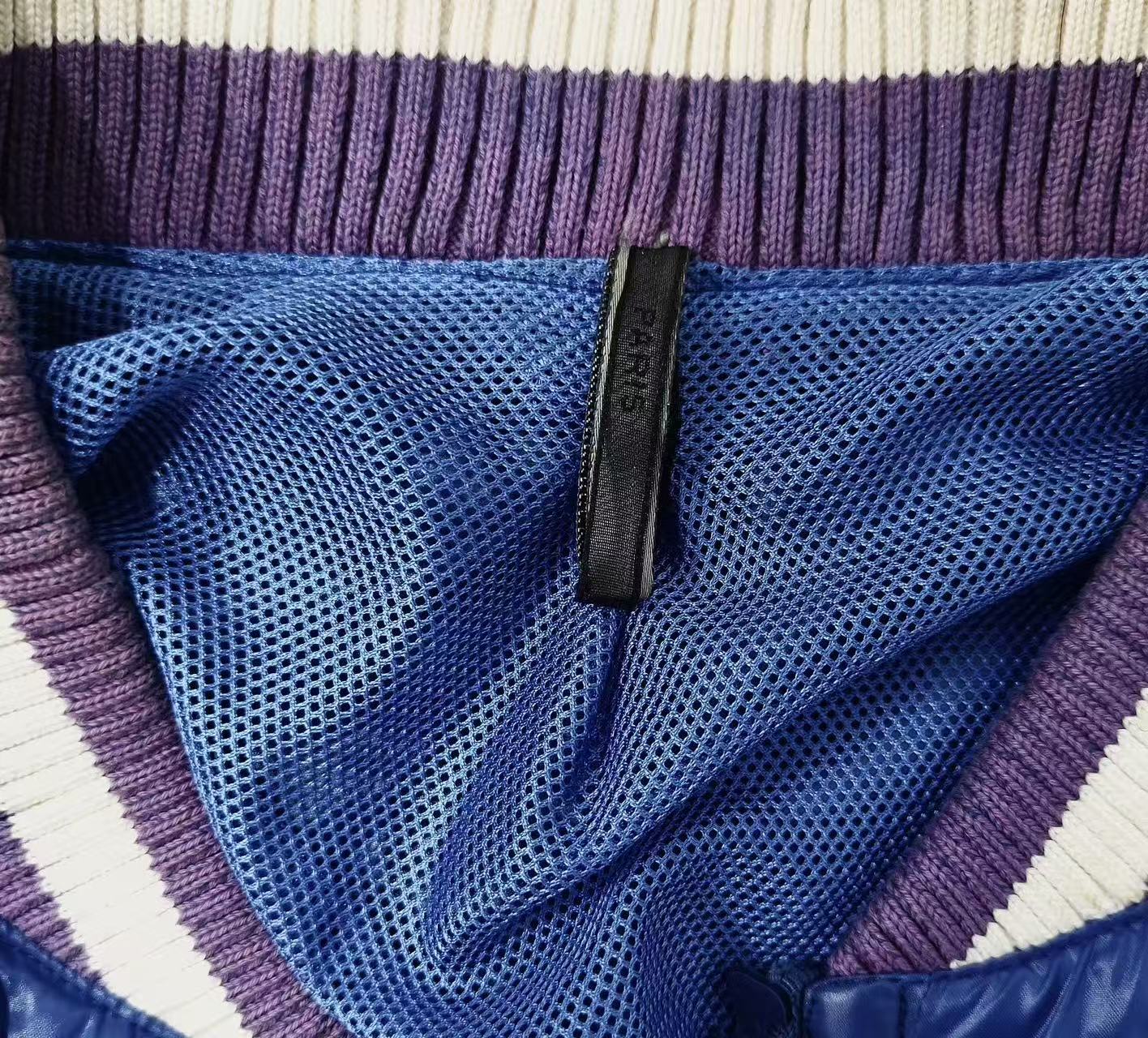 Dior Homme SS09 Blue Nylon Teddy Jacket By KVA