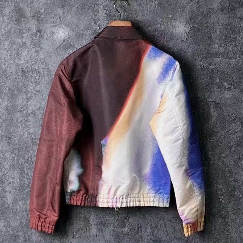 Alexander Mcqueen 23FW Luminous Flower Blouson Jacket