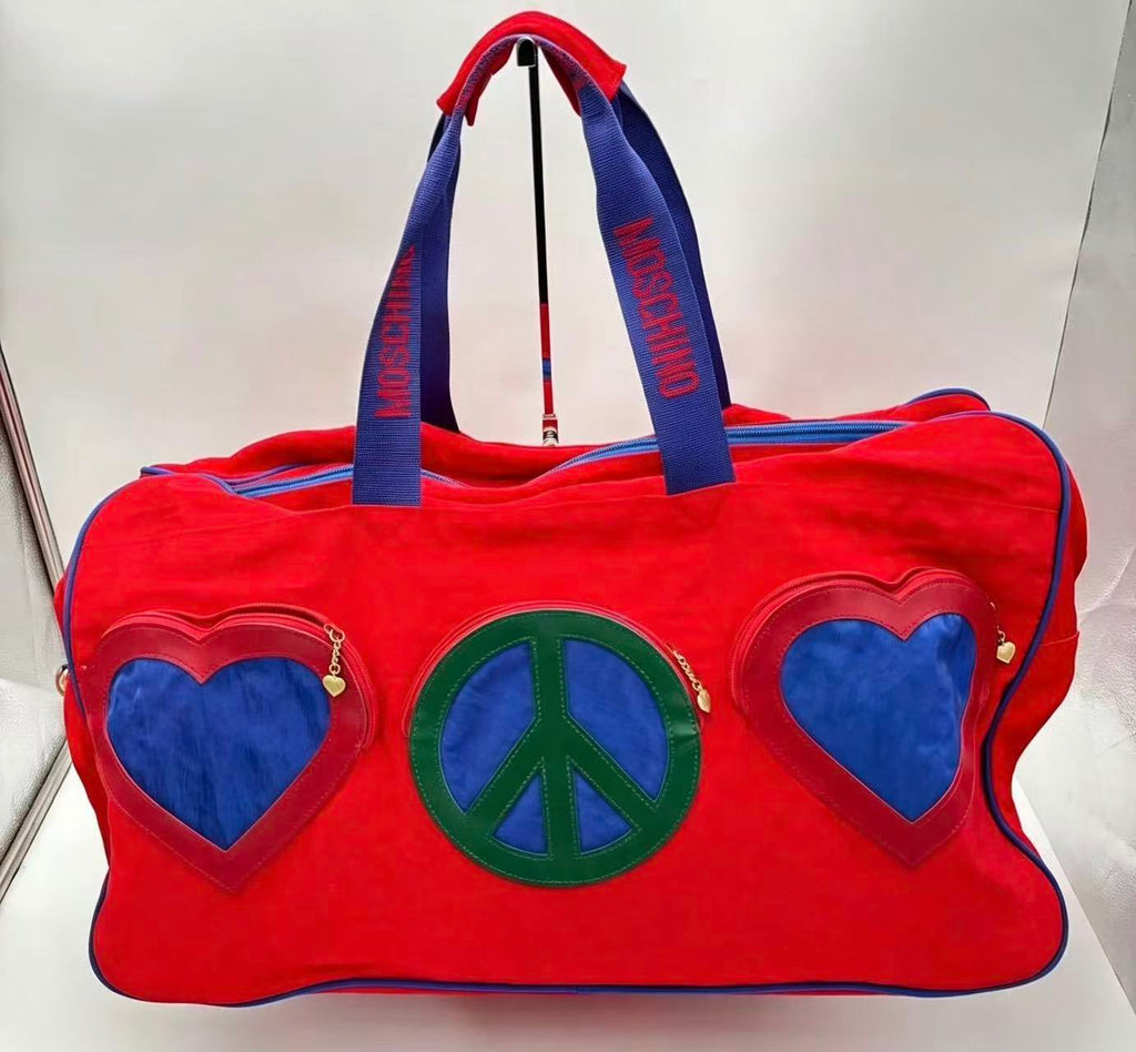Moschino Vintage Nylon Duffle Bag