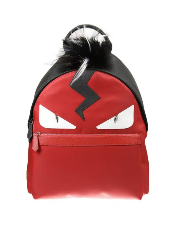 Fendi Monster Nylon Backpack