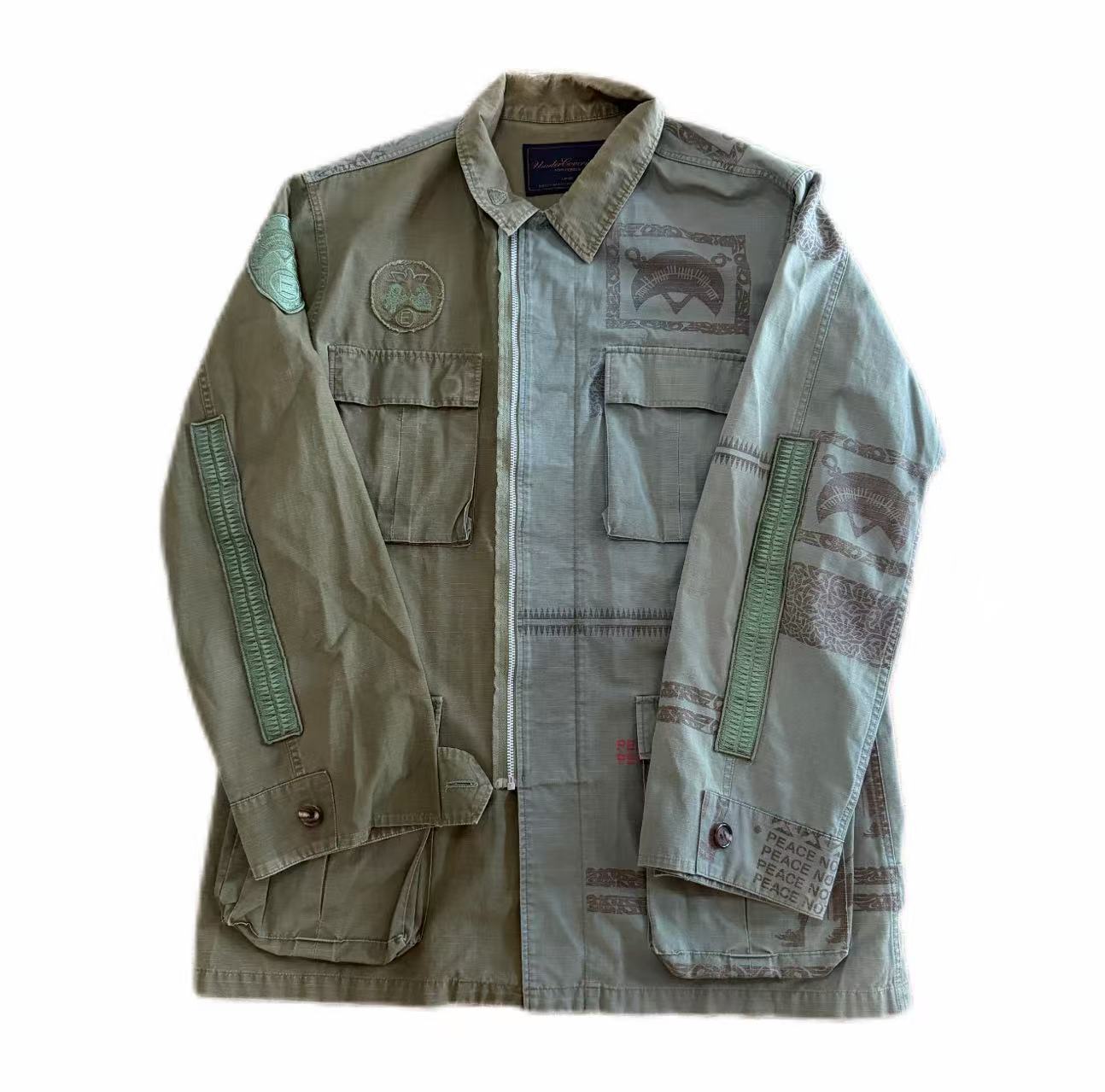 Undercover 03SS Scab Military Patchwork Jacket
