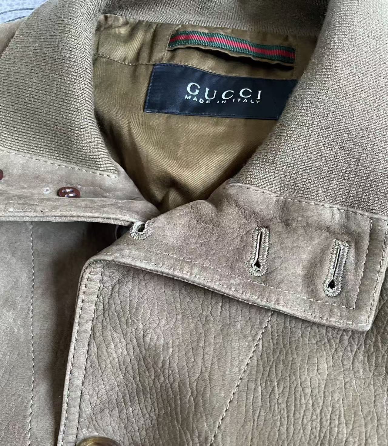 Gucci By Tom Ford Suede Jacket