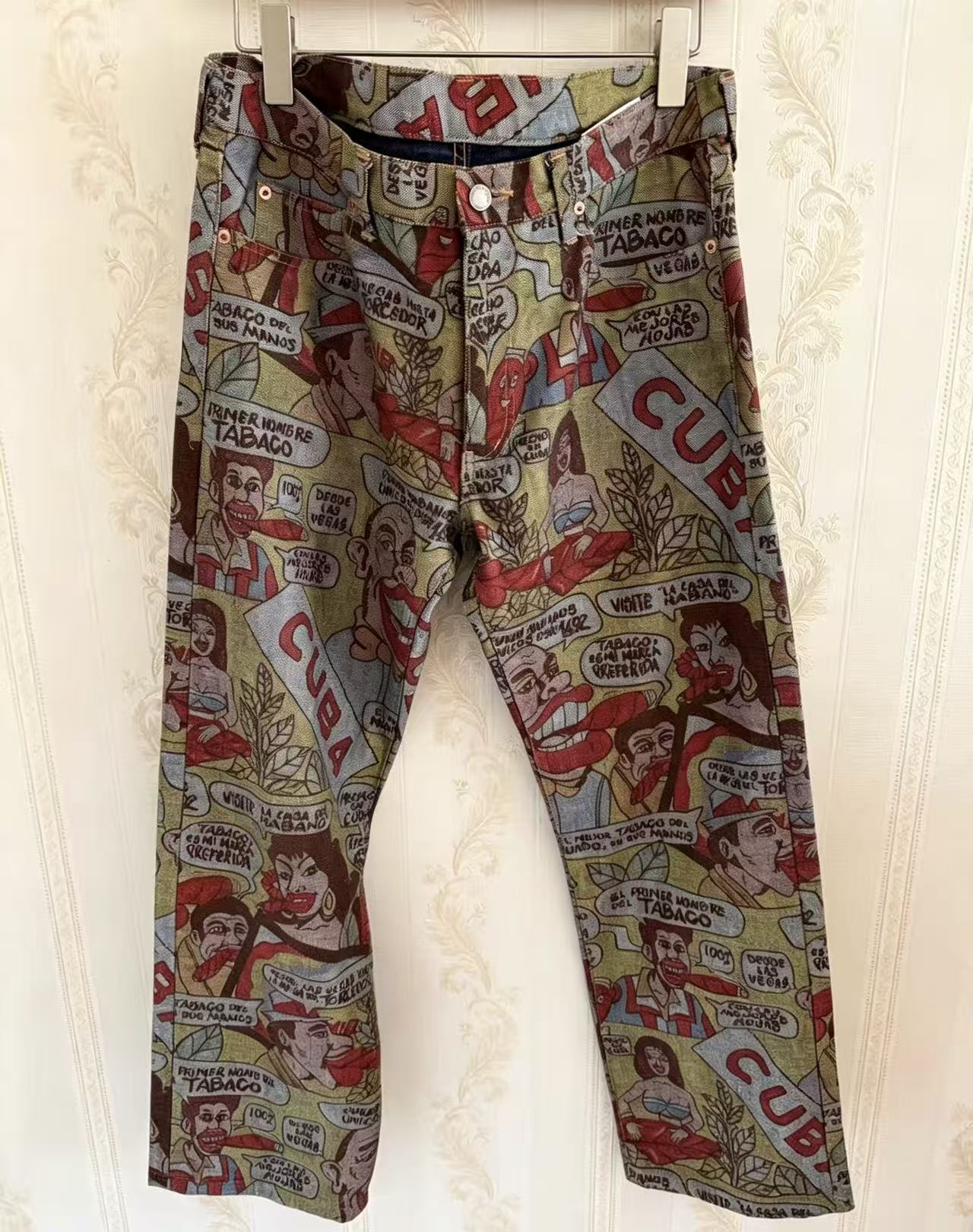 Comme Des Garcons 2002AD CUBA Denim Jeans
