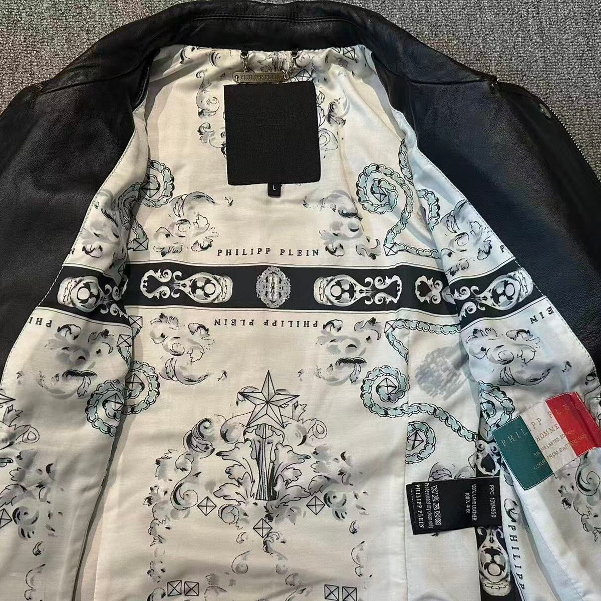 Philipp Plein Biker Jacket
