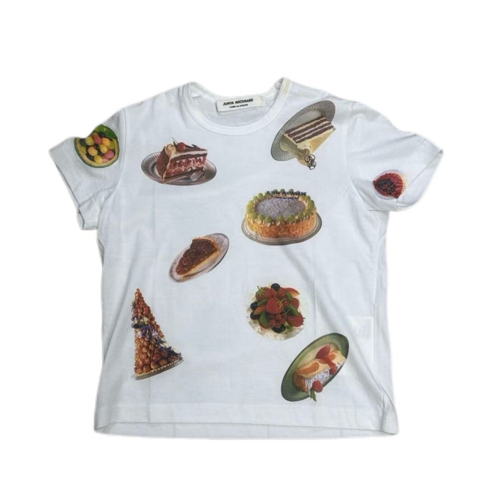 Junya Watanabe Comme Des Garcons Cake Print Tee