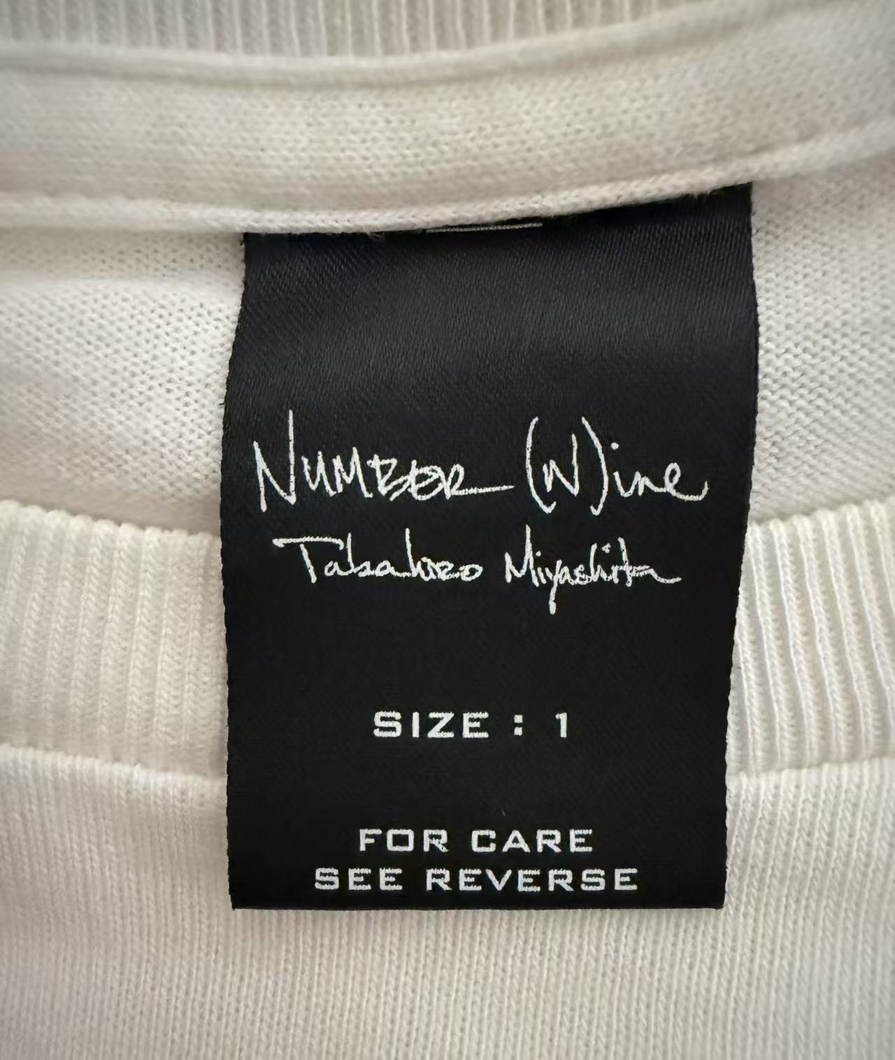 Number Nine YOU KNOW YOU‘RE RIGHT Tee