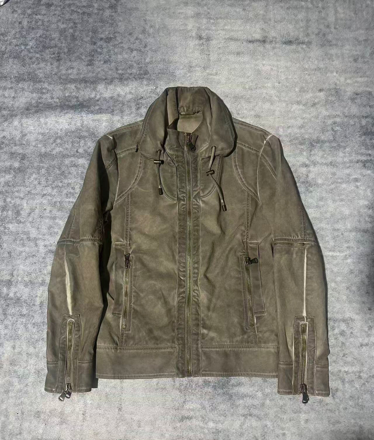 Dolce&Gabbana 03AW Tactical Multi-Zip Field Jacket