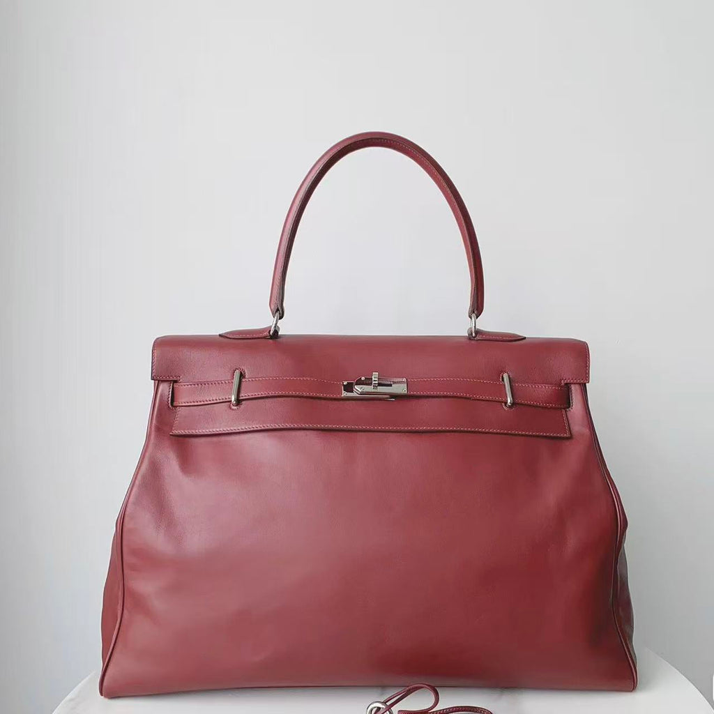 Hermes 50 Kelly Relax Tote Bag