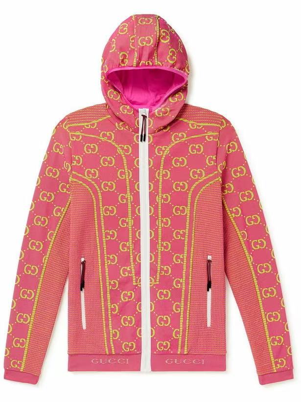 Gucci 22FW GG Tubular Jersey Zip Jacket