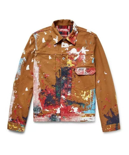 Junya Watanabe Man Levis Cotton Duck Print Jacket