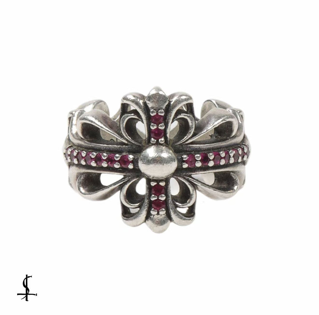 Chrome Hearts St.Barth Exclusive 18k Pink Keeper Ring