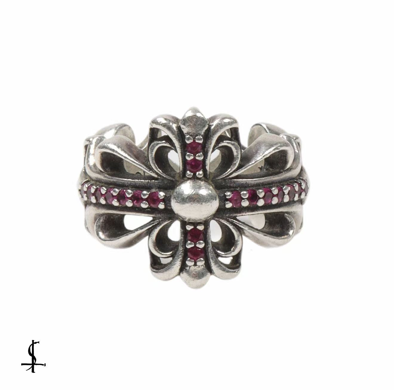 Chrome Hearts St.Barth Exclusive 18k Pink Keeper Ring