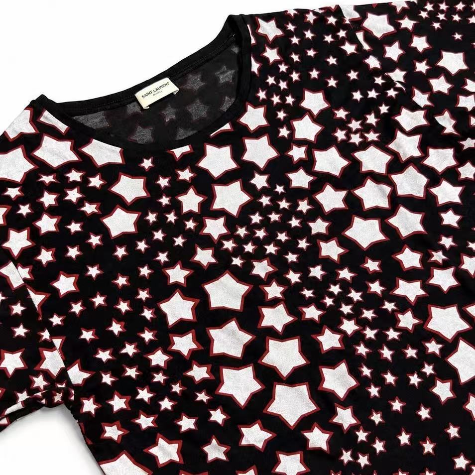 Saint Laurent 14SS Star Print Tee