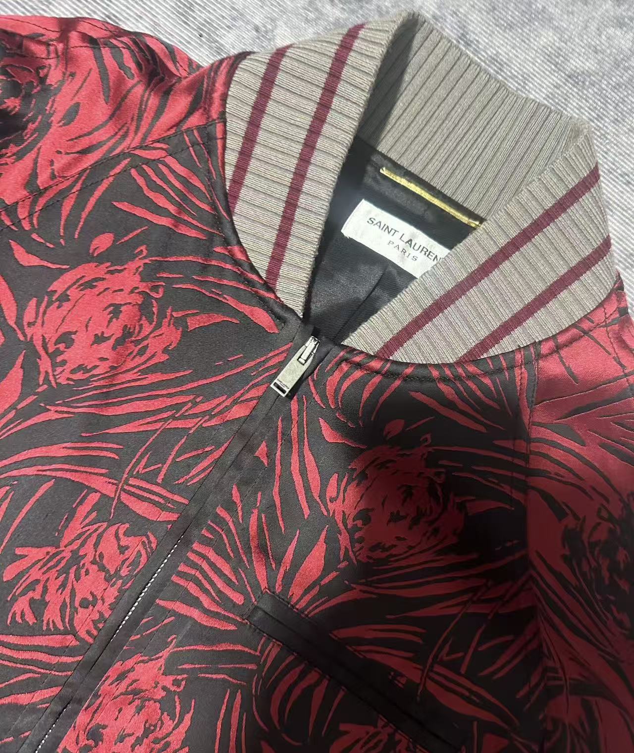 Saint Laurent 16SS Floral Blouson Jacket