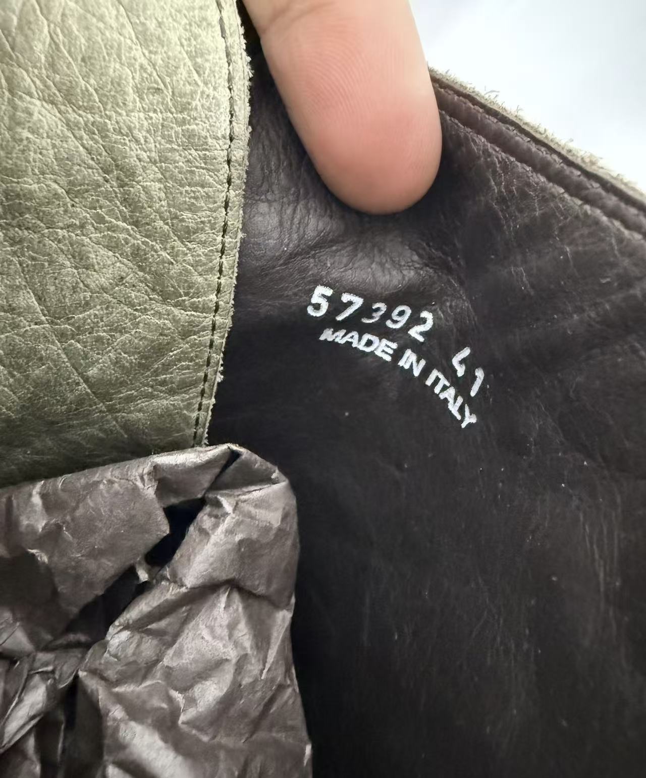 Rick Owens  combat boots