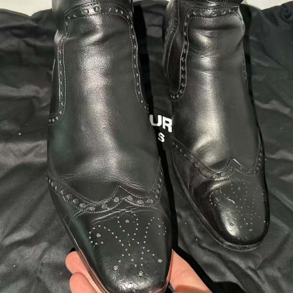 Saint Laurent 15FW Leather Boots