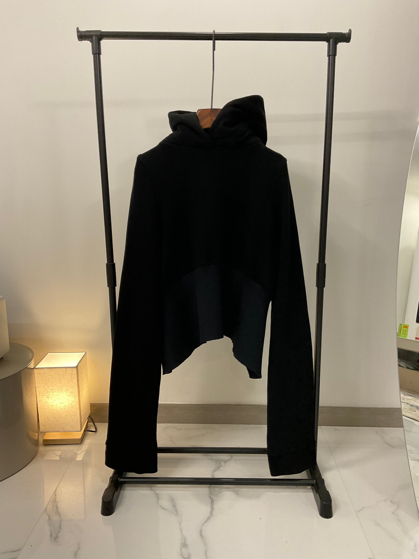 Vetements 2014 puffer hood cropped hoodie