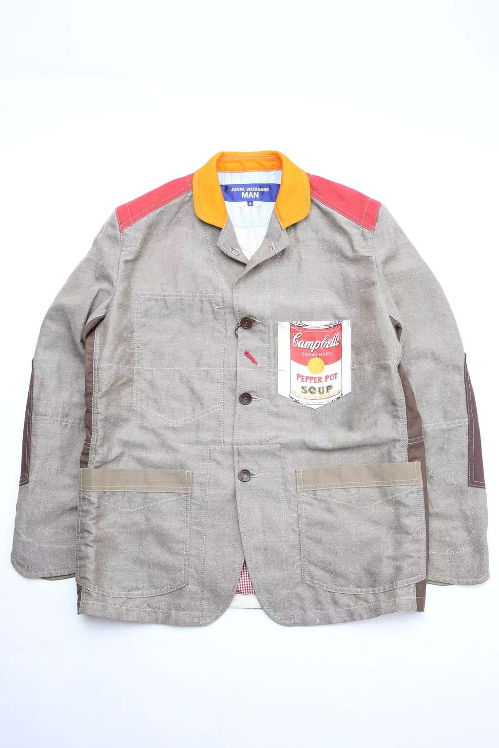 Junya Watanabe & Andy Warhol 23SS Campbell's Soup Jacket