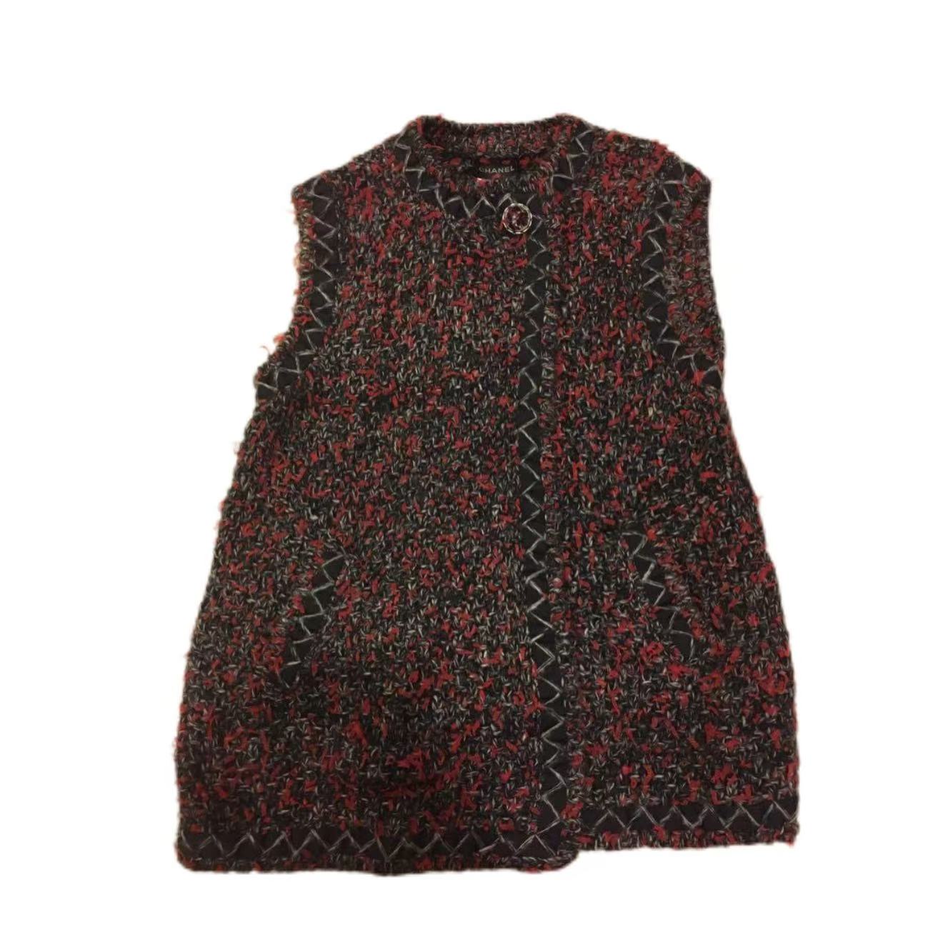 Chanel 16AW Tweed Vest