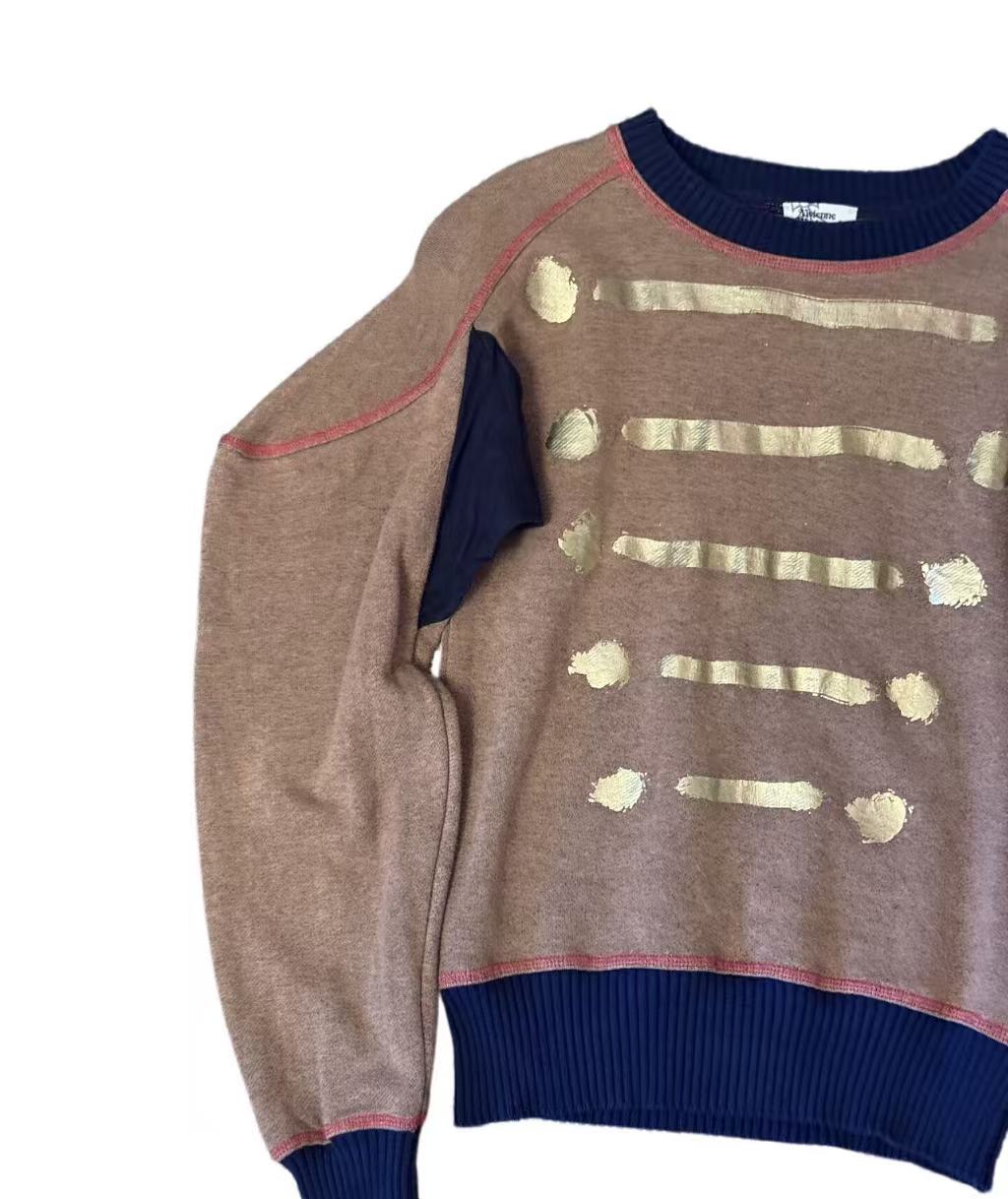 Vivienne Westwood Man Napoleon Jacket Motifs Deconstructed Sweatshirt