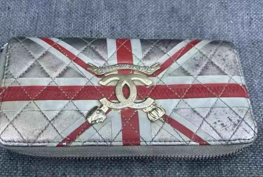 Chanel Union Jack Wallet